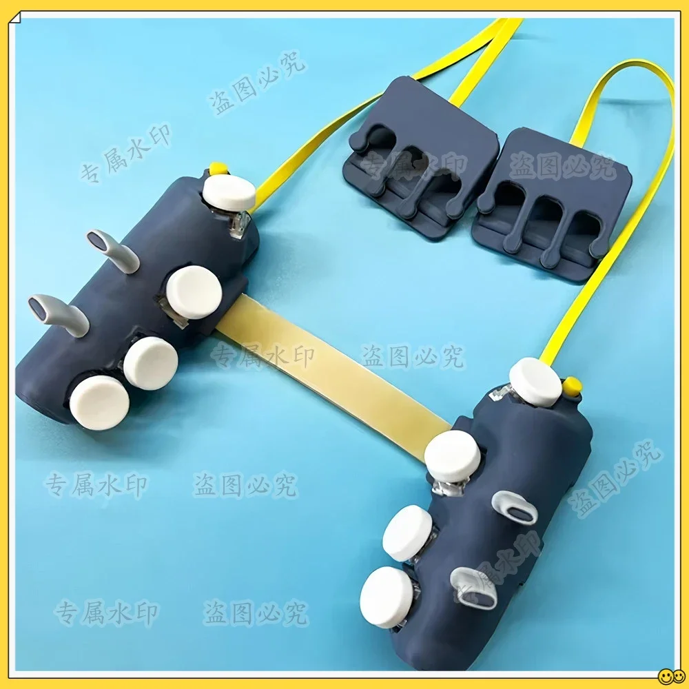 

Tablet Game Handle Controller 8 Buttons 10 fingers Pulse Continuous Shooting Gamepad for Ipad