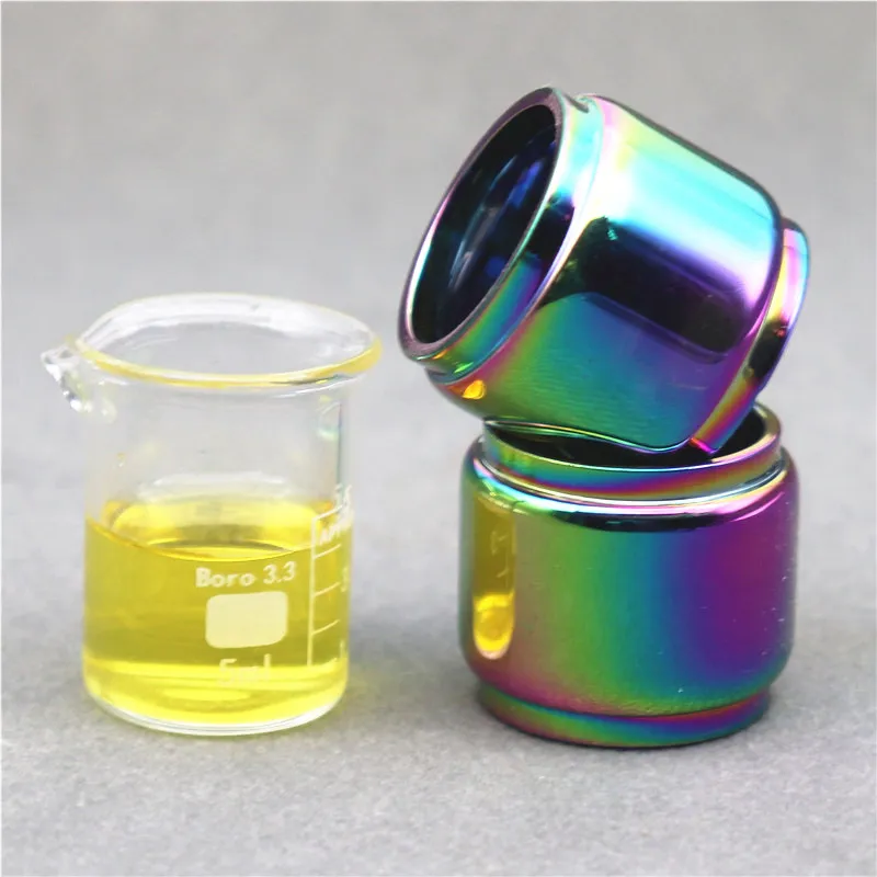 BUBBLE szklane Tube miarka Zeus RTA Dual X mesh zbiornik Sub Ohm ZX II FLI Aegis Legend 2 L200 S100