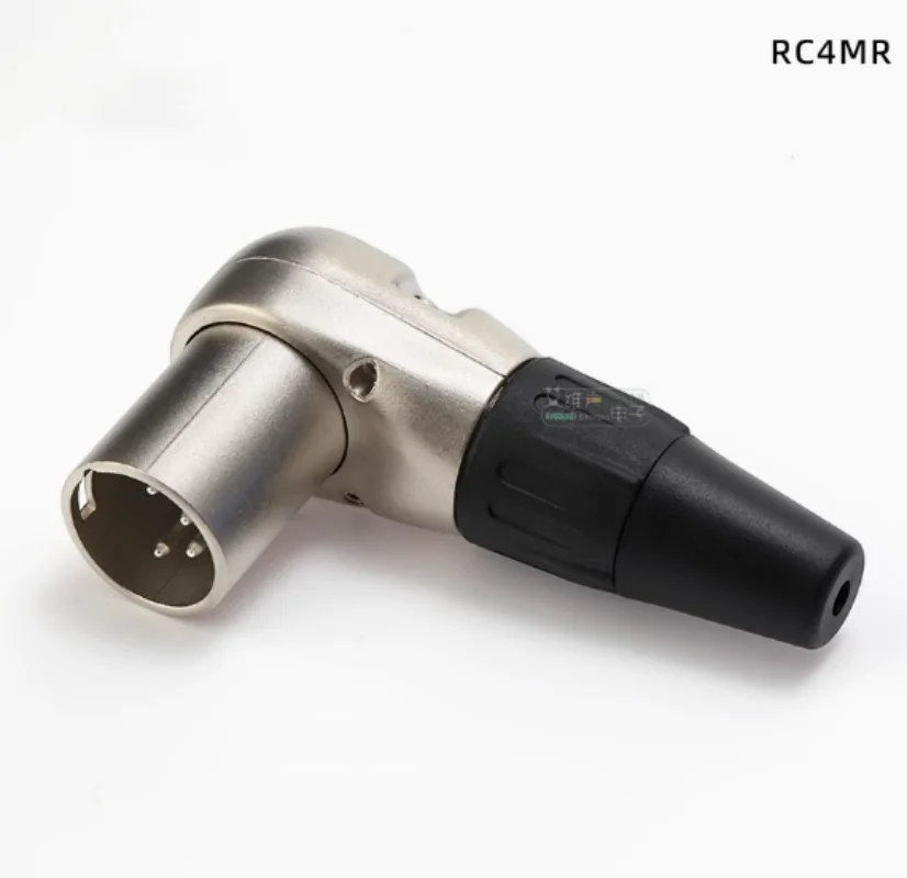 

10pcs RC4MR XLR welding connection of four-core corner cannon female plug fever earphone