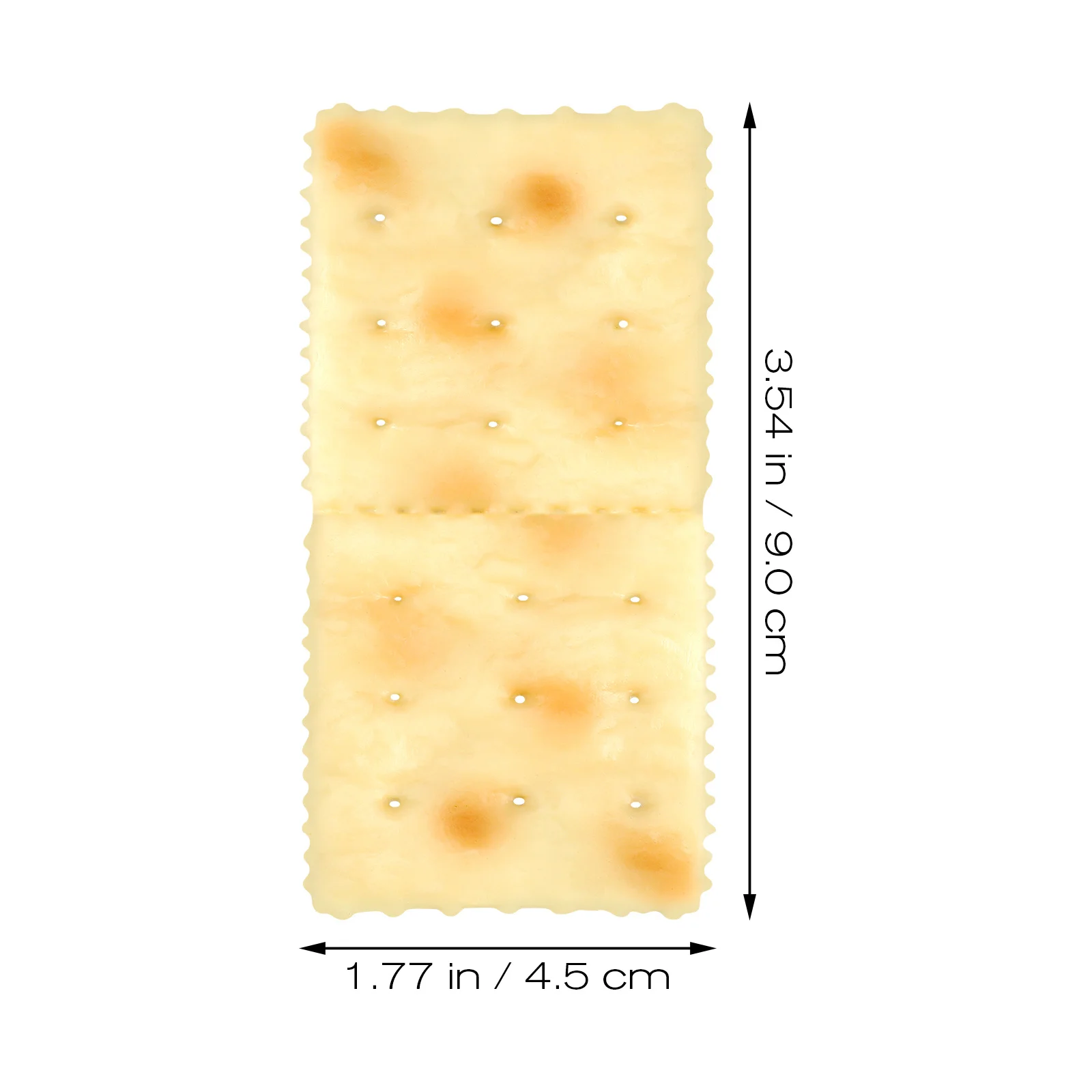 5pcs Simulatie Biscuit Nep Koekjes Hoogwaardige Pvc Realistische Touch Langdurige Display Voedsel Props Fotografie Decoratie