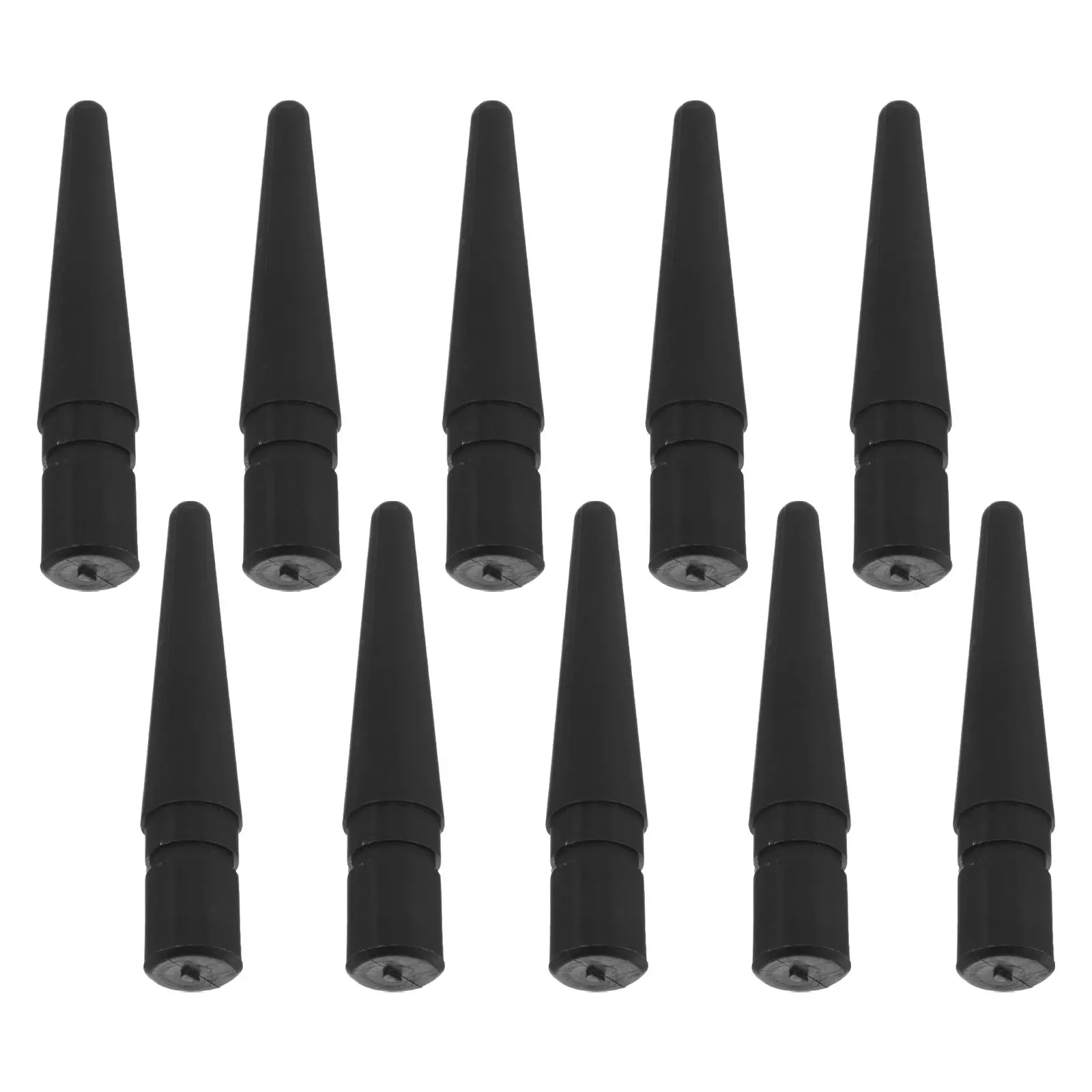 

10Pcs Precisely Fitted Plastic Tent Pole Sleeves Rv Awning End Caps Wind Resistant for Camping Hiking Outdoor Tarp Pole