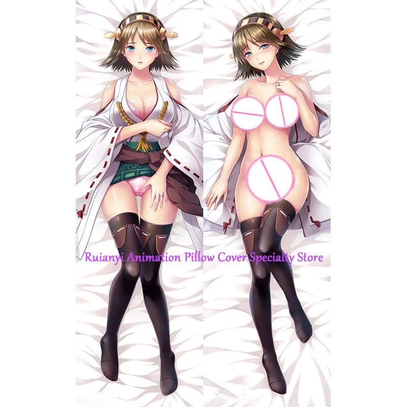 غطاء وسادة على الوجهين من Dakimakura Anime ، طباعة جسم بالحجم الطبيعي ، غطاء وسادة للكبار