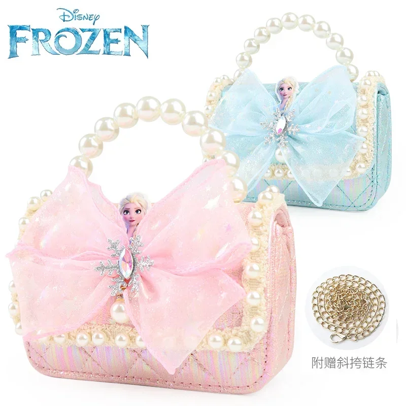 Disney Frozen 2 Elsa Anna Princess borse a tracolla borsa Anime per bambini borsa per la spesa moda ragazza borsa a mano borse portamonete regali