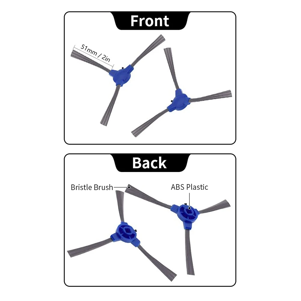 Remplacement d'écran de filtre HEPA pour Balayeuse, Brosse Principale, Bordure, Wald Robovac 11S, 15T, 30, 30C, 15C, 12, 25C, 35C