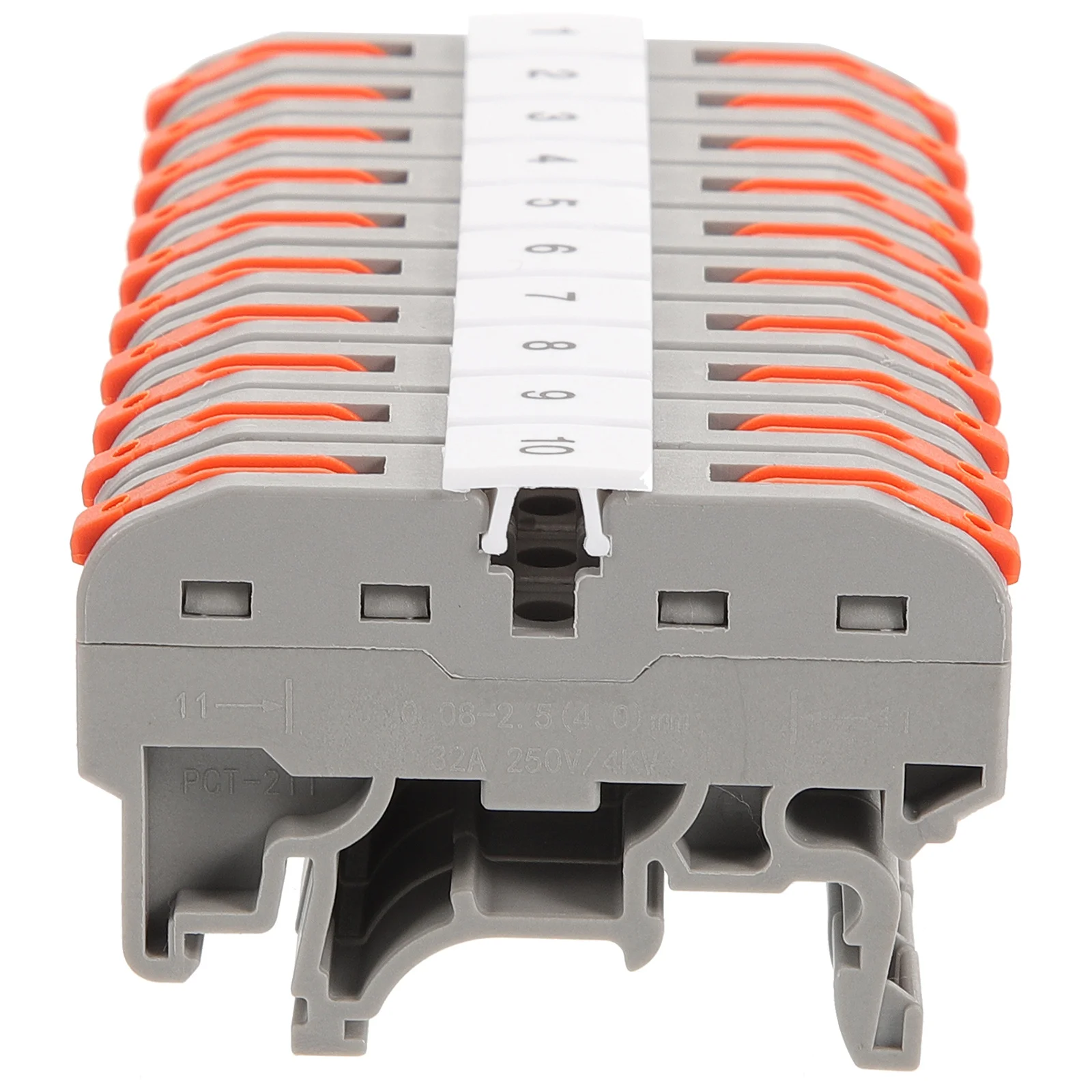

Din Rail Terminal Blocks Quick Connect Wire Connectors For Copper Wires Machinery Control Cabinets Lever Splice Connectors