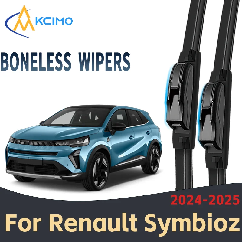 

Original Quality 2pcs for Renault Symbioz 24-25 Wiper Blades Ultimate Silent Efficient Windshield Cleaners OE Standard Rubber