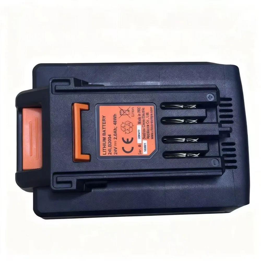 

100%Original 2Ah for LawnMaster 24V 24LB2004 Electric Lawn Mower Hair Dryer Screwdriver Angle Grinder Saw Power Tool Battery