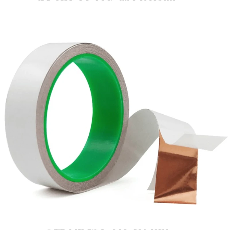 Double Guide Copper Foil Double-sided Tape Signal Intensification Shielding Motherboard Heat Dissipation Conductive Adhesive