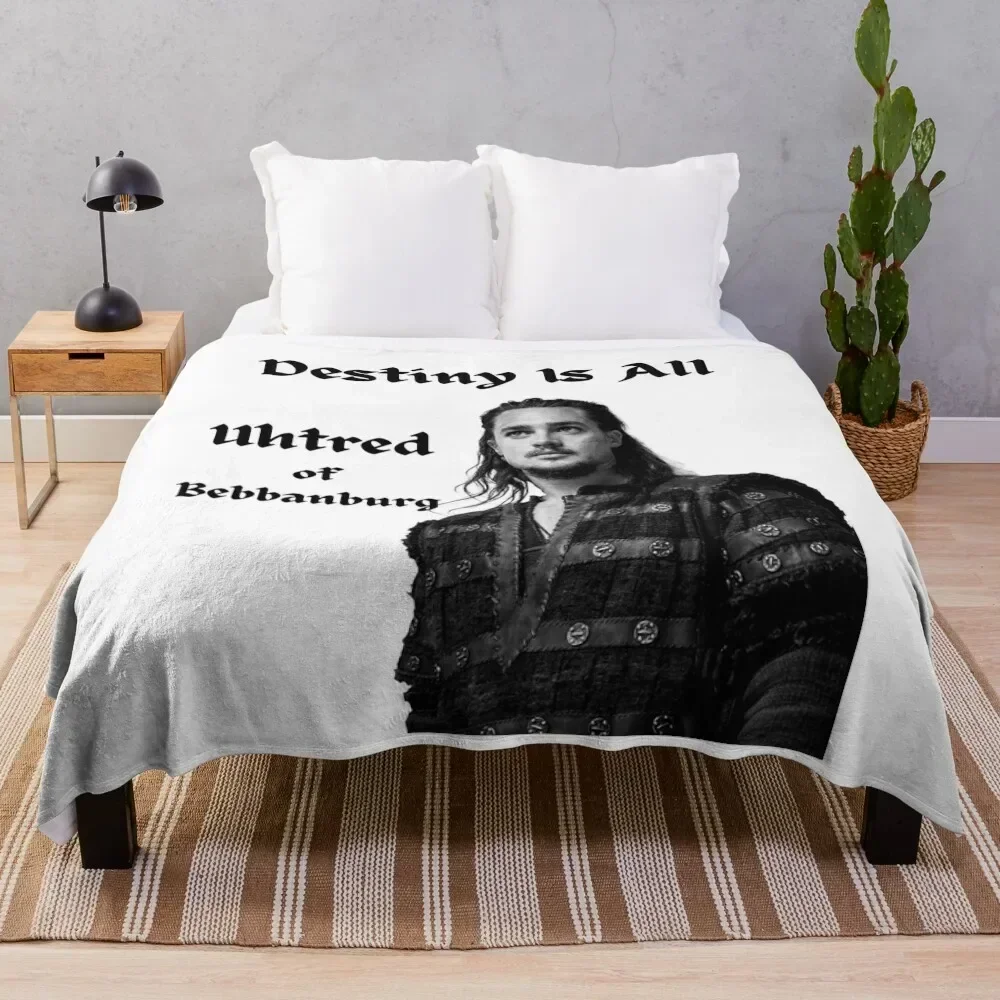 

Destiny Is All Uhtred of Bebbanburg Throw Blanket Soft Warm Blanket Gift for Men Women Adults