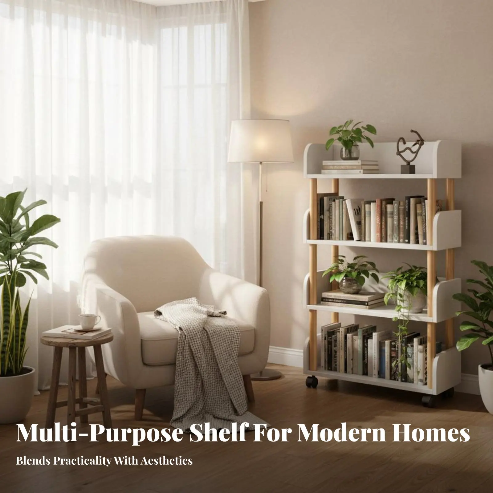 

Многоярусная передвижная тележка для книг на колесиках, многоуровневый органайзер, экономия места, простая сборка, для студентов и офисных работников