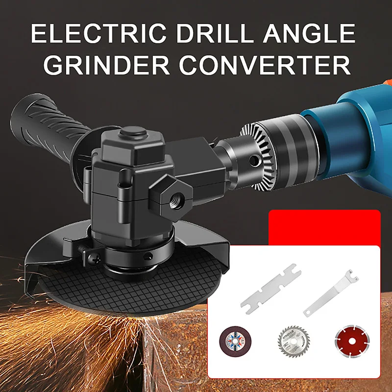 

Electric Drill Angle Grinder Converter Kits Universal Bracket Hand Grinder Polisher Cutter Base Hardware Electric Cutting Tools