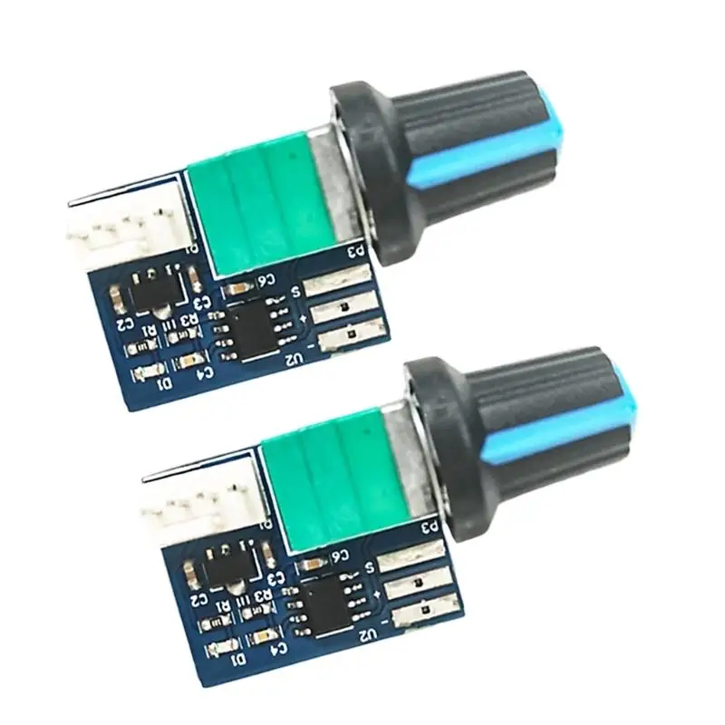 652F Single Channel PWM Fan Controller 12V Motor Speed Adjustment Tool Easy Installation