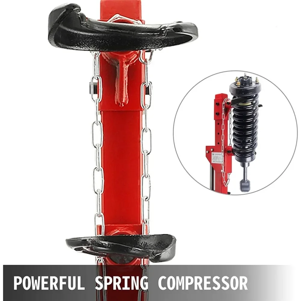 3 Ton Capacity Auto Strut Coil Spring Compressor 6600LB Strut Compressor with 4 Snap Joints Air Hydraulic Tool