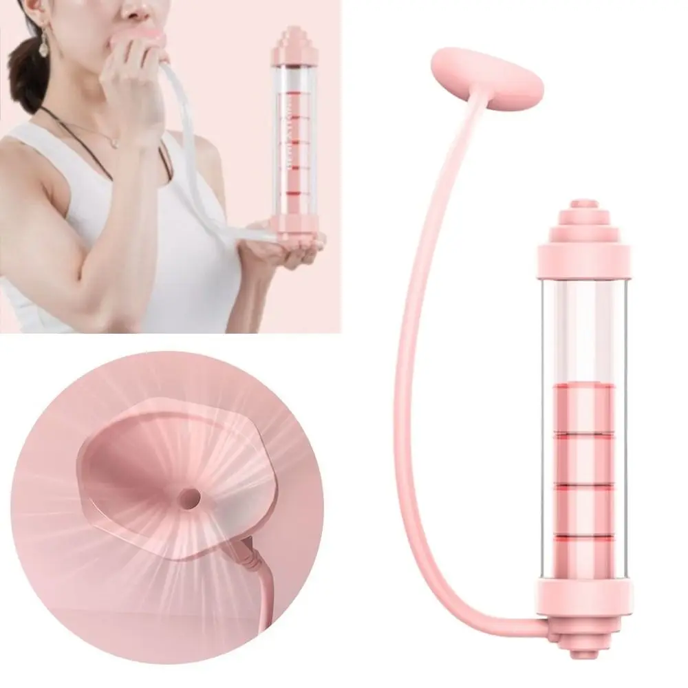 Diaphragm Breathing Dumbbells Abdominal Breathing Lung Capacity Expander Breathing Trainer Adjustable Resistance