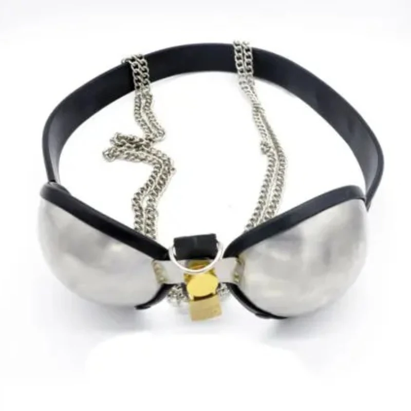 Metal Bra chastity Device female chastity sex bandage Stainless Steel Breast restraint sex toys underwear Drop shipping
