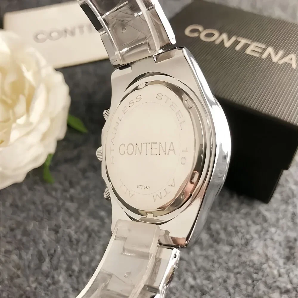 Orologi al quarzo di lusso per donna Orologi da donna in acciaio inossidabile di marca di moda Orologio da polso da donna semplice da lavoro