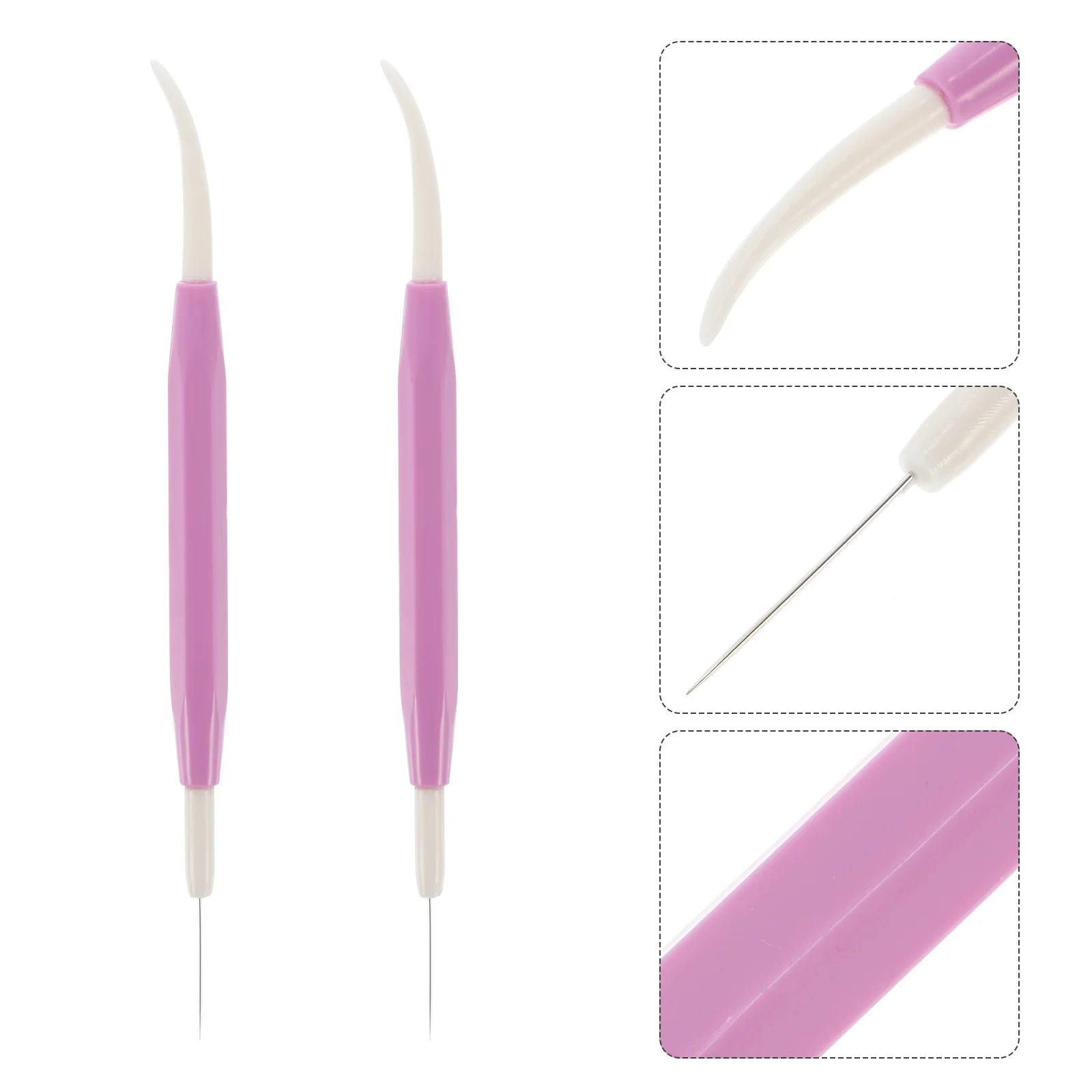 2 PCS Baking Pin Cake Decorating Needle Tool Cookie Scriber Needles Gummies Cracker Biscuit Icing Premium Sugar Scribing