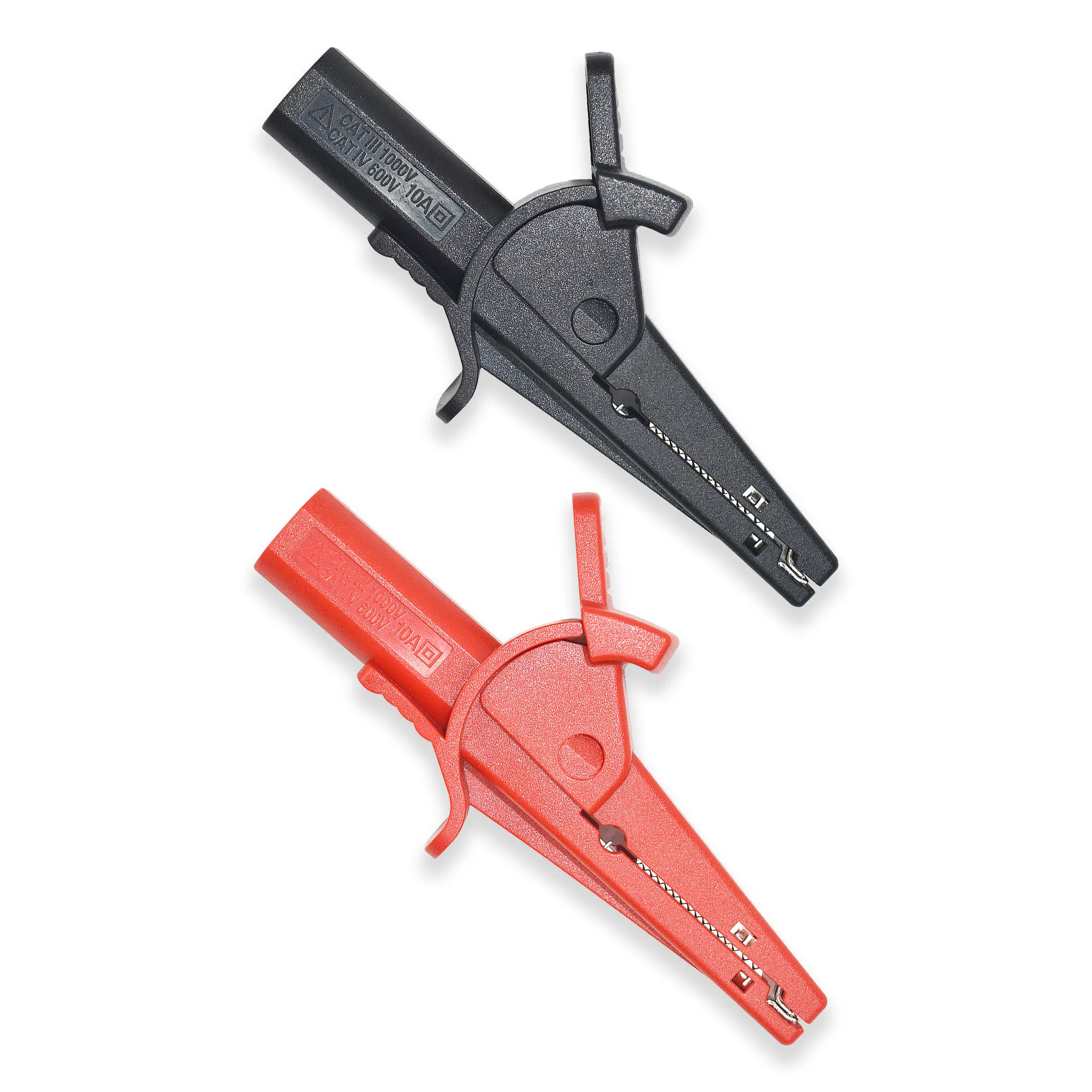 ZIBOO Alligator Clips.AC285 Safety Alligator Clip Compatible with Phase Rotation Indicator use with TL222 and TL224 Test Leads