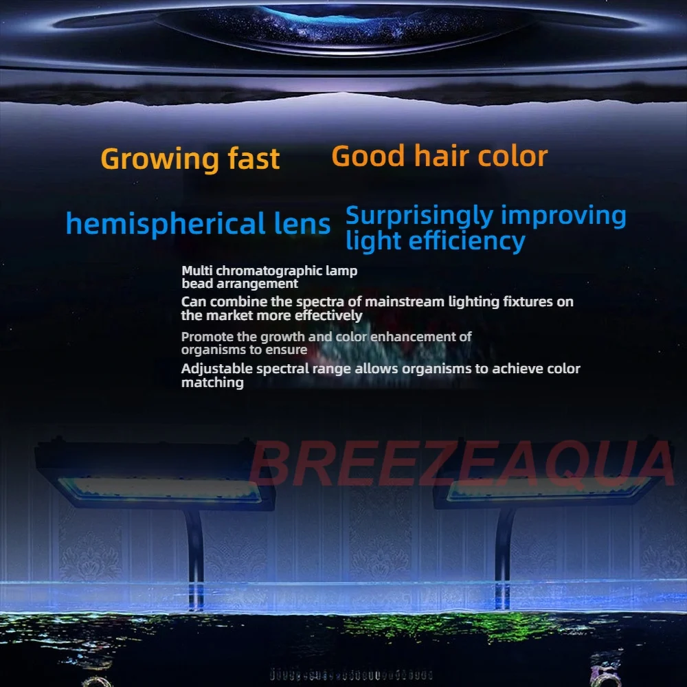 A8pro Blue II Max 240W Full Spectrum WiFi APP Controlled Coral LED