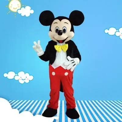 Musse och Mimmi Pigg maskotdräkt tecknade figurer promenader dockkläder reklam halloween karneval fancy partykostymer 8 best sales Minnie maskotdräkt - №2