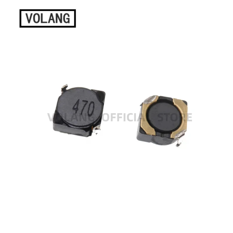 10PCS Power Inductor 5D28 1UH 1R0 2.2UH 3.3 3R3 4.7UH 6.8UH 15U 150 22U 33U 100UH 220UH 330 470UH 471 6*6*3 Patch Shield Winding