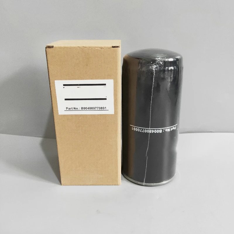 

High quality parts oil filter B004800770001 used for ELGI air compressor