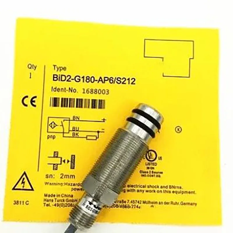 High Pressure Sensor BiD2-G180-AP6 BiD2-G180-AP6/S212 BiD2-G180-AN6/S212 BiD2-G180-RP6/S212 Proximity Switch Sensor