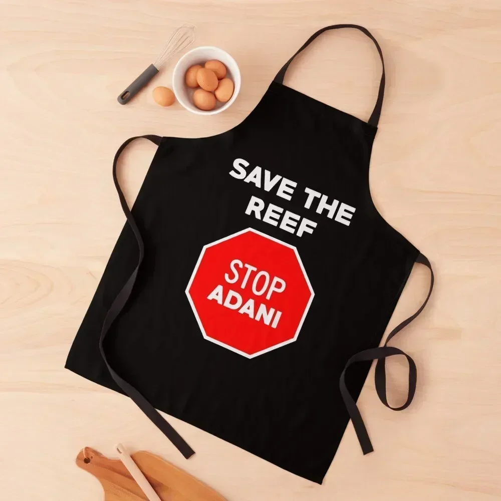 

save the reef Apron Korean Women's Dress Kitchen on the wall Novelties Kitchen And Home Apron