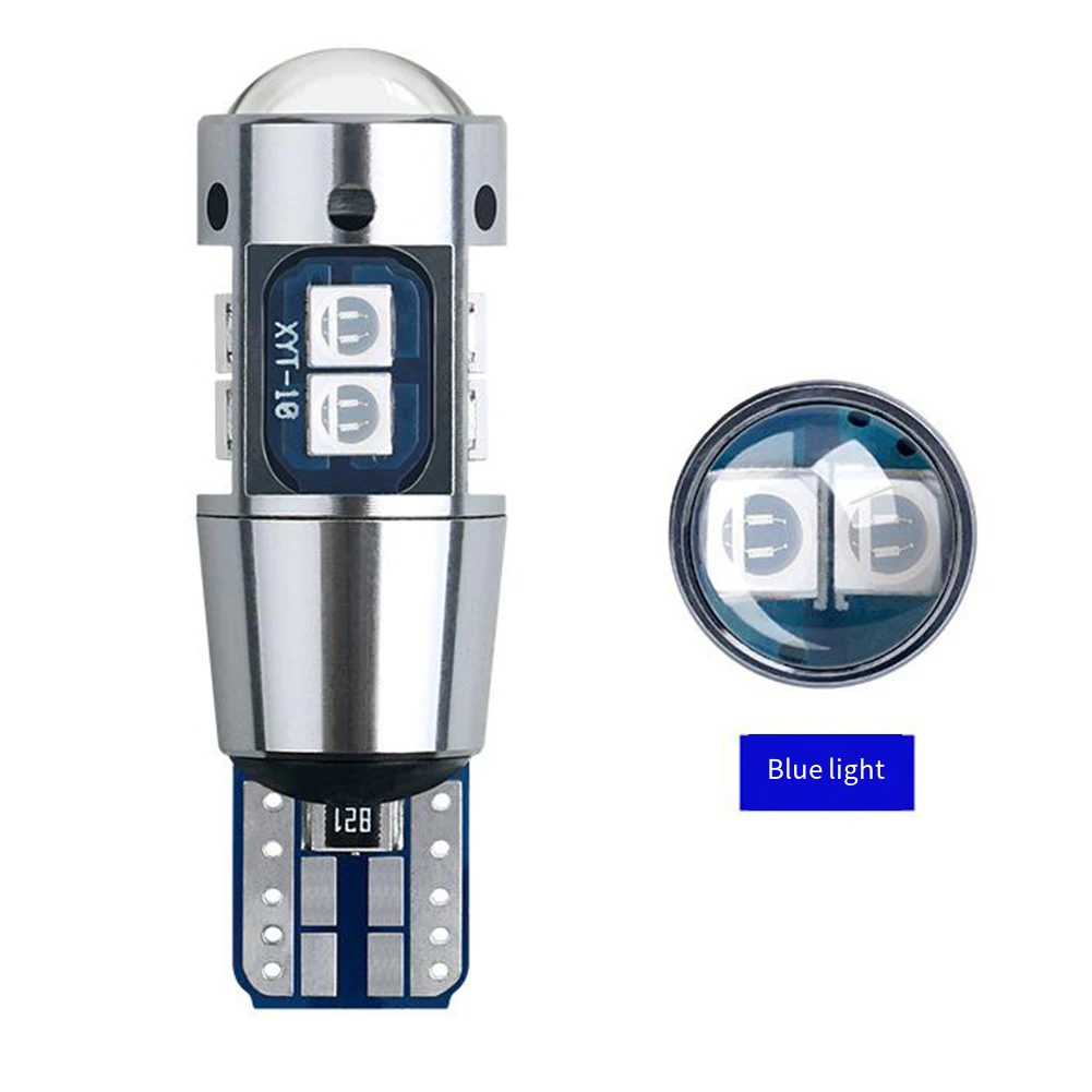 1 قطعة T10 LED لمبة لإشارة السيارة وإضاءة التخليص مع ضوء القراءة لوحة النهار مناسبة لتطبيقات المركبات المختلفة #5