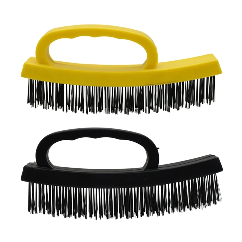 

Versatile Steel Wire Brush for Cleaning Rust Plastic Grip Remove Stubborn Dirt Dropshipping