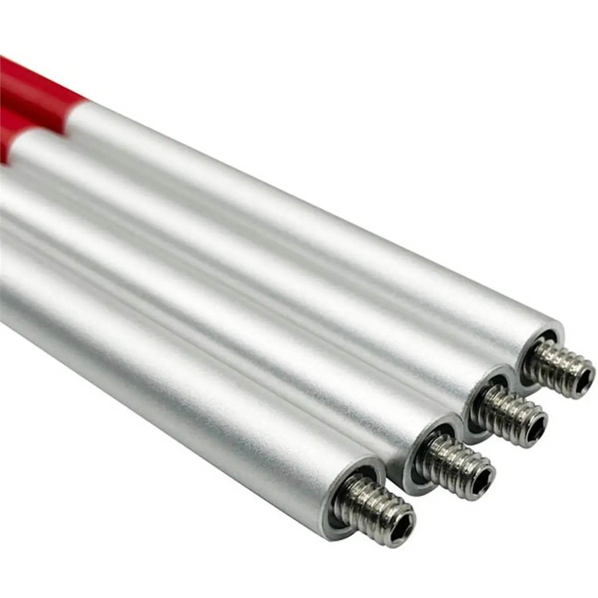 【50-off】4pcs-for-mini-pole-dia12mm-the-length-30cm-each-with-1pc-pole-point-for-total-station-gps-etc