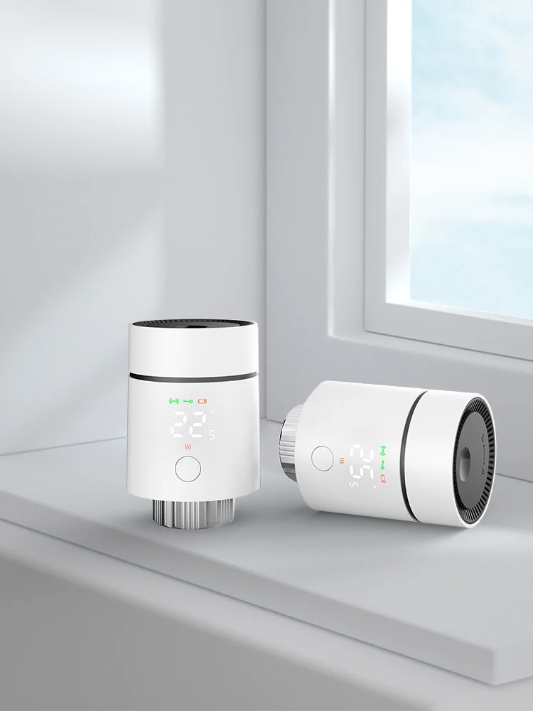 AVATTO ZigBee 3.0 Thermostaat Radiatorkraan, Smart TRV Thermostatische Klep Temperatuurregelaar Ondersteuning Alexa Google Home - afbeelding 2