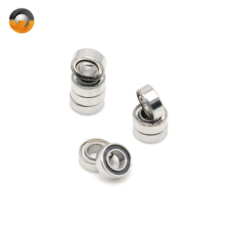 10PCS SR144TIZN8 3.175x6.35x2.38mm High Speed Handpiece Turbine Ceramic Laboratory Dental Bearings For NSK RUCA