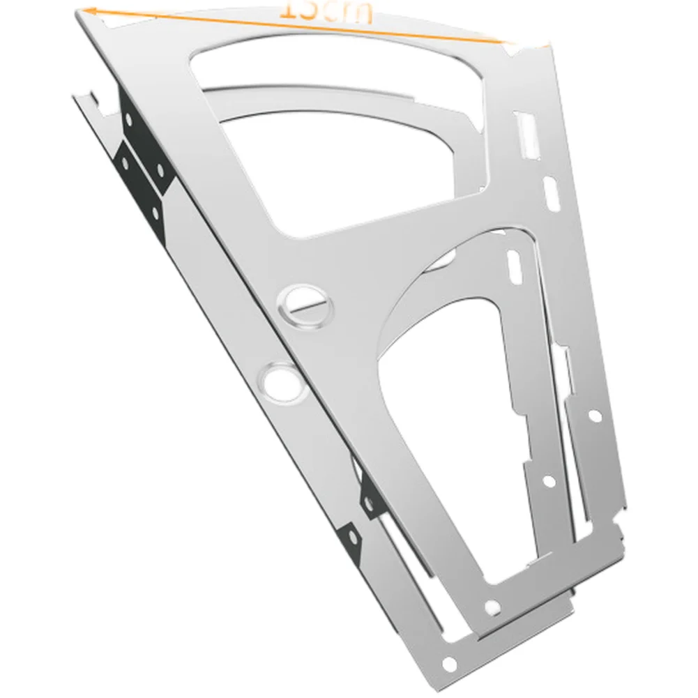 Flip Down Shoe Rack Organizer Made of Stainless Steel and Plastic Offering Construction and Convenient Installation