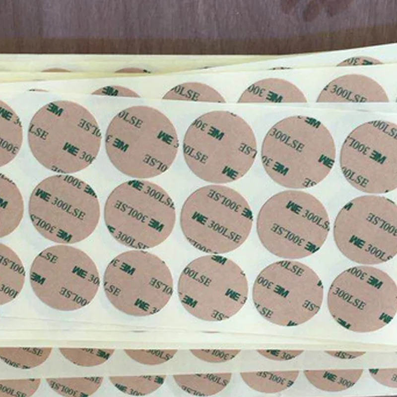 1000pcs PET Phone Holder Magnetic Plate Dots Double Sided Adhesive Glue Point Tape Round Strong Adhesive Sticker
