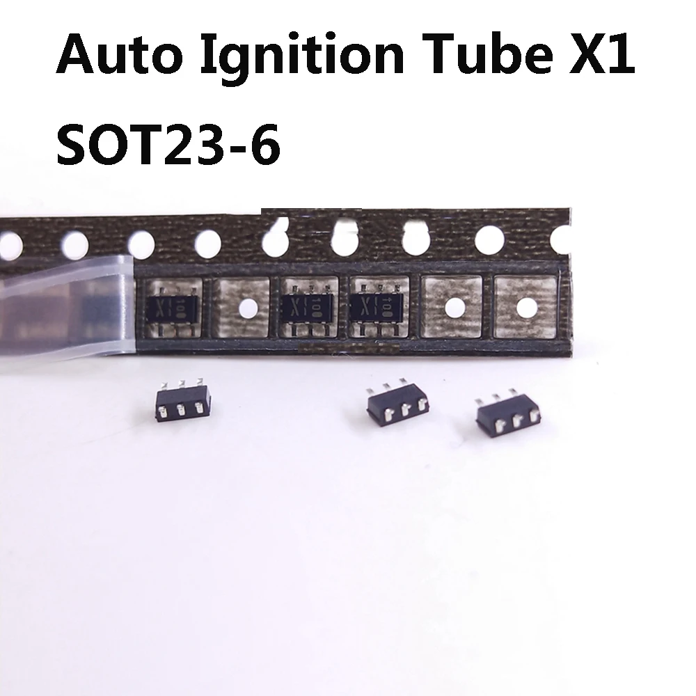 Auto Ignition Tube X1 SOT363 SOT23-6 Car IC ECU Board Chip Drive SMD Diode Triode Engine Compute for Mitsubishi Patch Six Feet