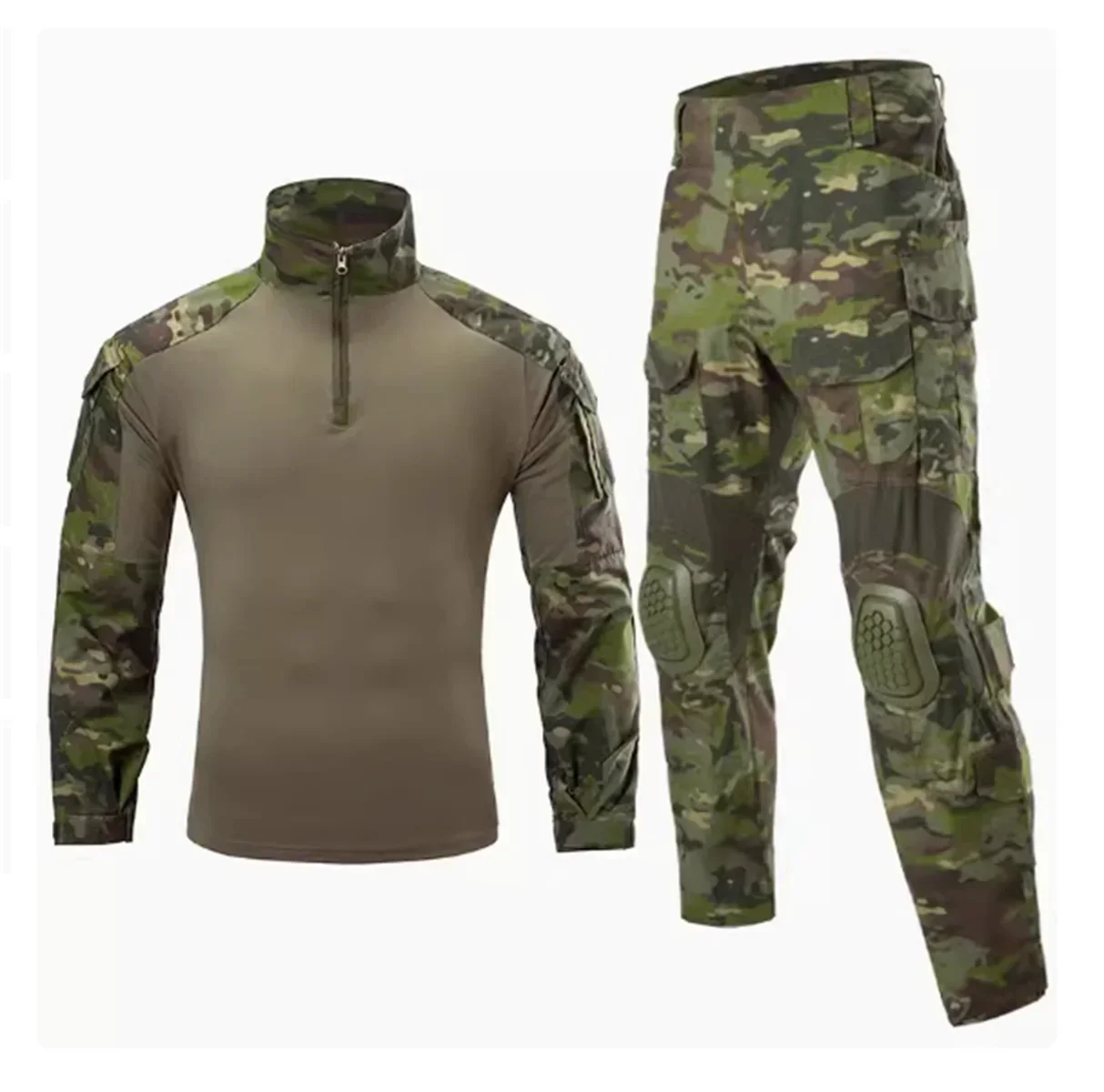 Tactical combat training suit, breathable and wear-resistant special combat suit protective equipment