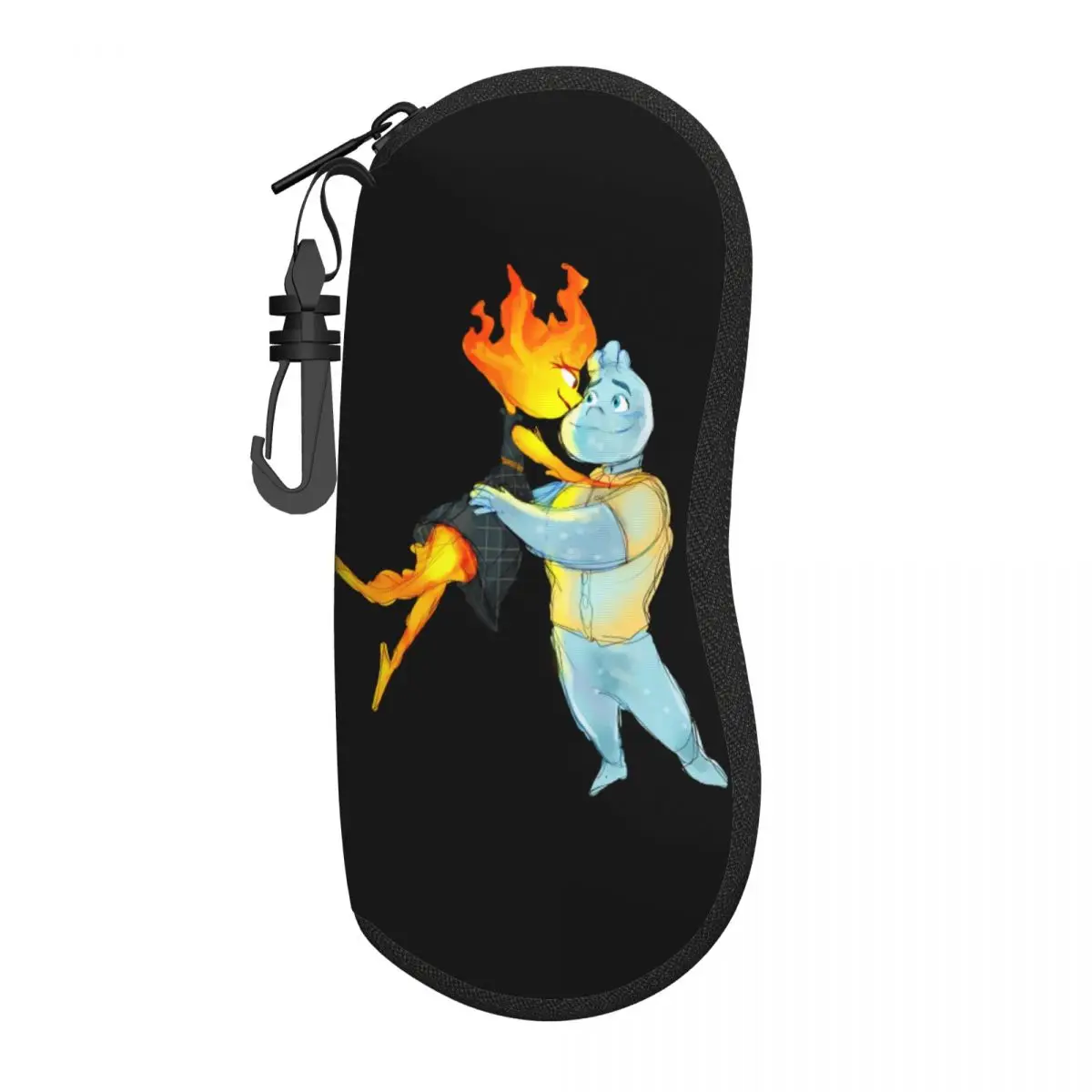 Custom Elemental Cartoon Shell Eyeglasses Protector Cases Cute Sunglass Case Ember Cinder Lumen Glasses Pouch