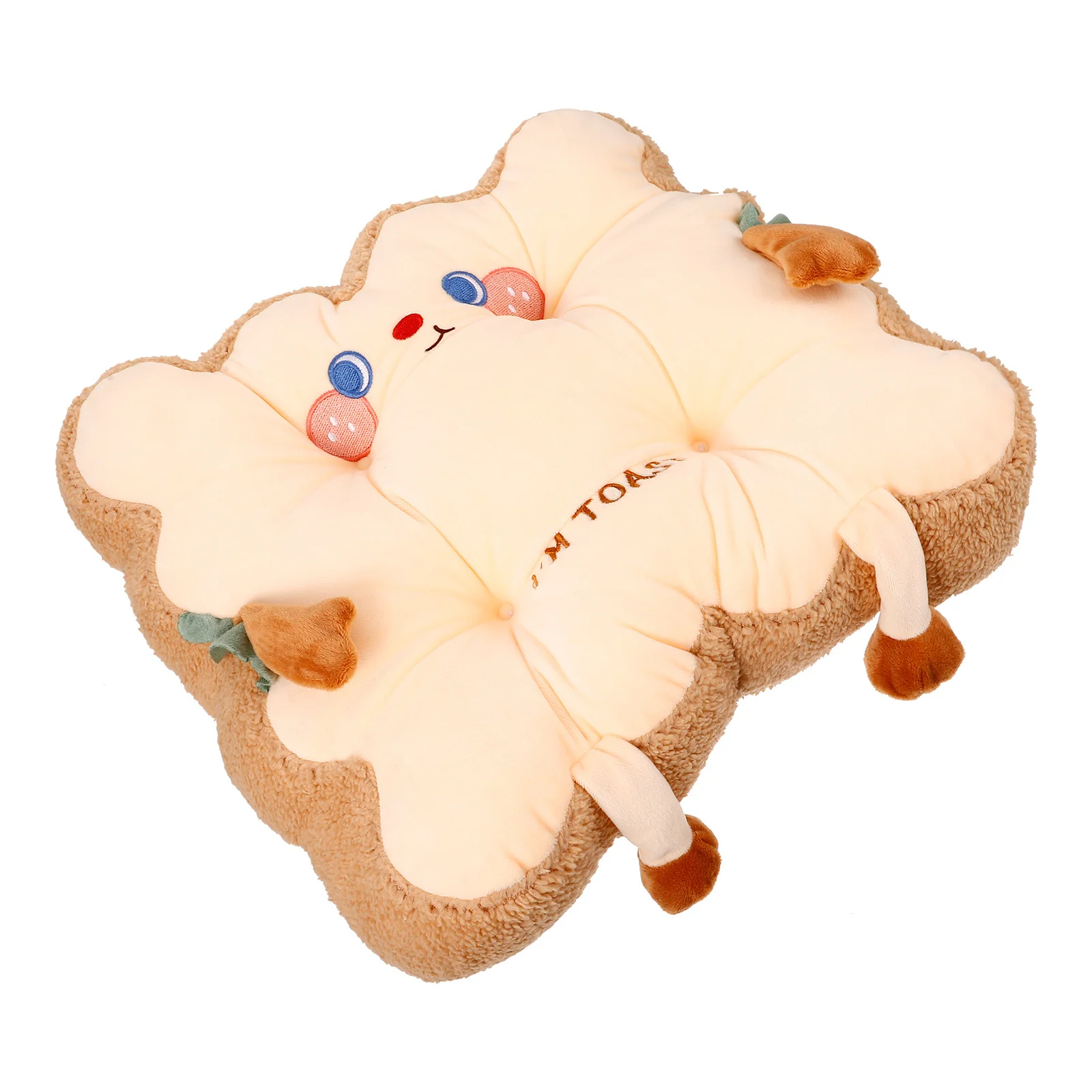 

Square Cushion Soft Kawaii Design Dining Room Office Chair Pad Wear-Resistant Detachable Seat Cushion For Chair