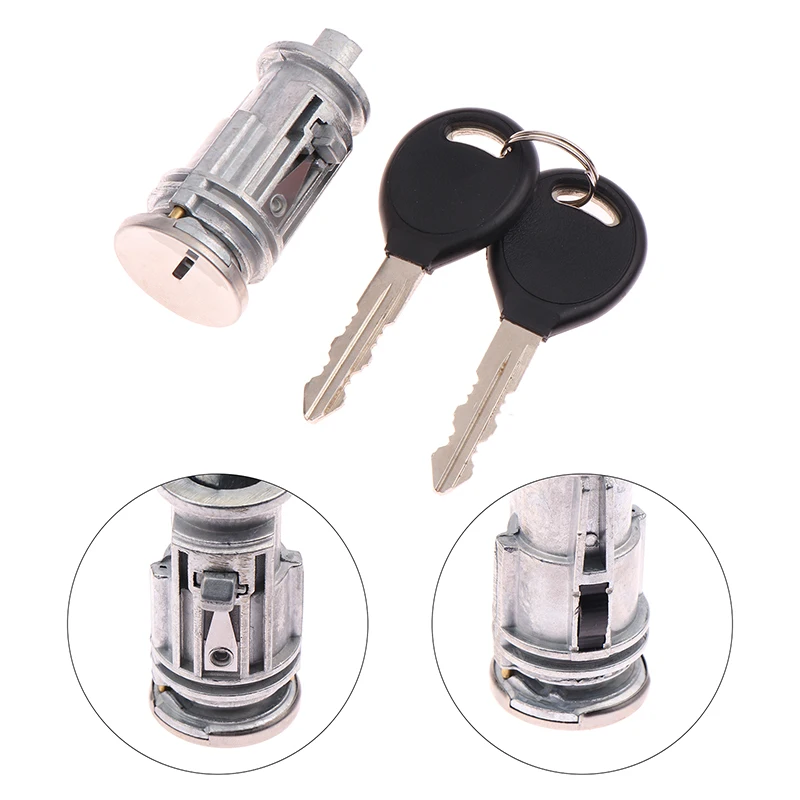 1Set 5003843AA Ignition Key Switch Cylinder Lock With Keys 5003843AB For Chrysler Voyager Dodge Caravan Jeep Cherokee Plymouth