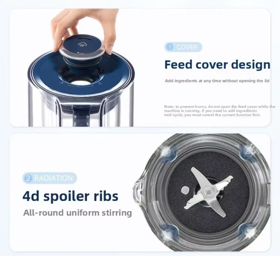 Фото Бесшумный многофункциональный блендер Morphy Richards 220В: аппарат для приготовления соевого молока, соковыжималка, миксер для детского питания, бытовой прибор LYH