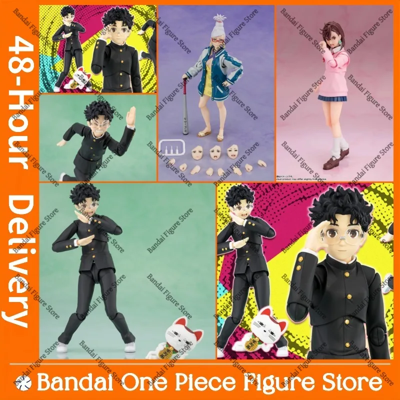 

In Stock Bandai SHF DAN DA DAN Ayase Momo Seiko Takakura Ken Okarun Transformed Anime Action Figure Collectibles Toy Gift