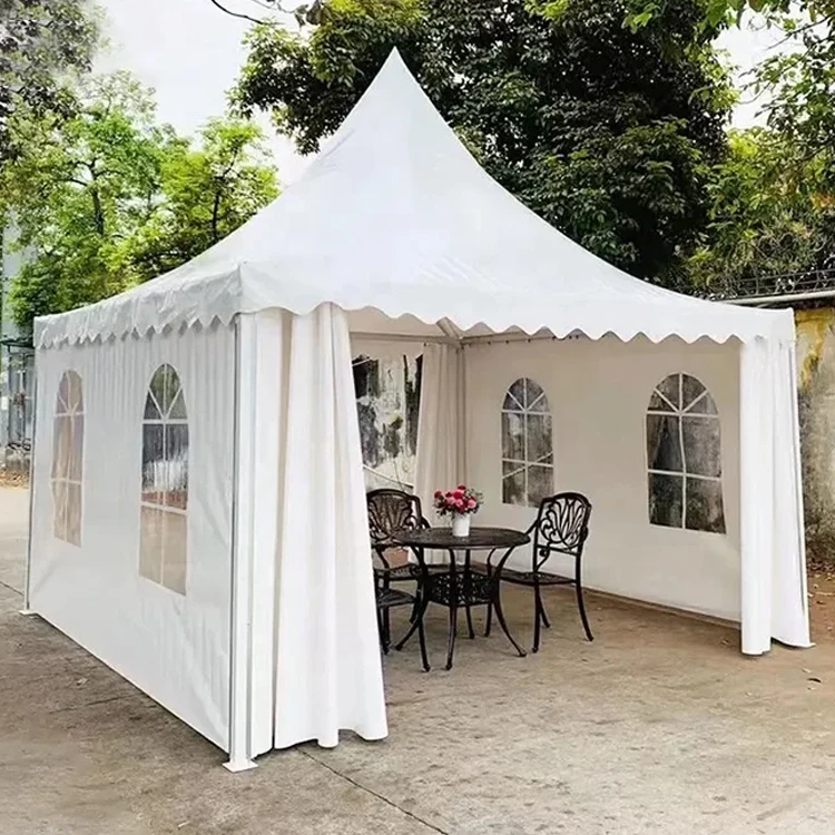 

Wedding Receptions 10x10m Wedding Tent Steel Exhibition Tents Trade Show Tent