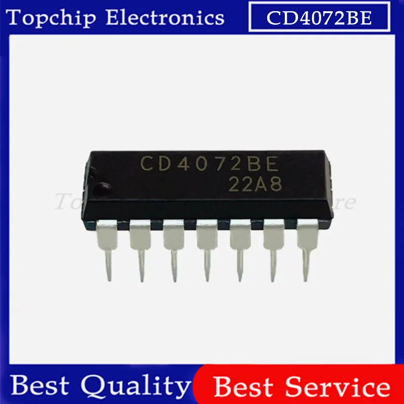 10pcs CD4072BE CD4072 CD4073BE CD4073 CD4075BE CD4075 CD4077BE CD4077 CD4078BE CD4078 CD4081BE CD4081