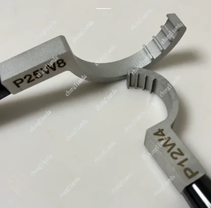 Bead Inlet Wrench, Metal Stainless Steel Crescent Wrench PFA Flare