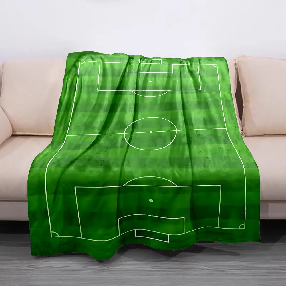 مانتا دي فرانيلا كون تيمبيكا دي كامبو دي فوتبول |     Perfecto para aficionados al futebol: مثالي للأريكة، والكاما، والشياطات