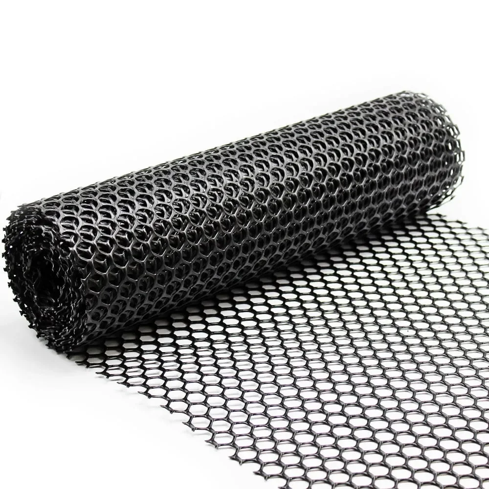 

Wholesale Manufacture Rigid Plastic Mesh Extruded Polypropylene Flat Plastic Plain Mesh Netting Farm Breeding Plastic Flat Net