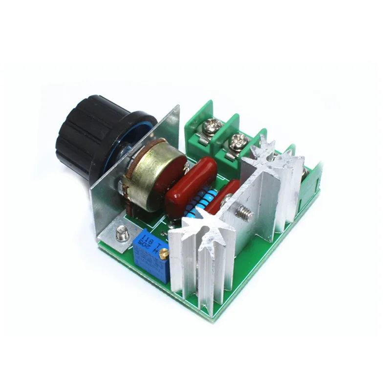 2000W thyristor governor motor 220V high power electronic voltage regulator dimming temperature and speed regulation module