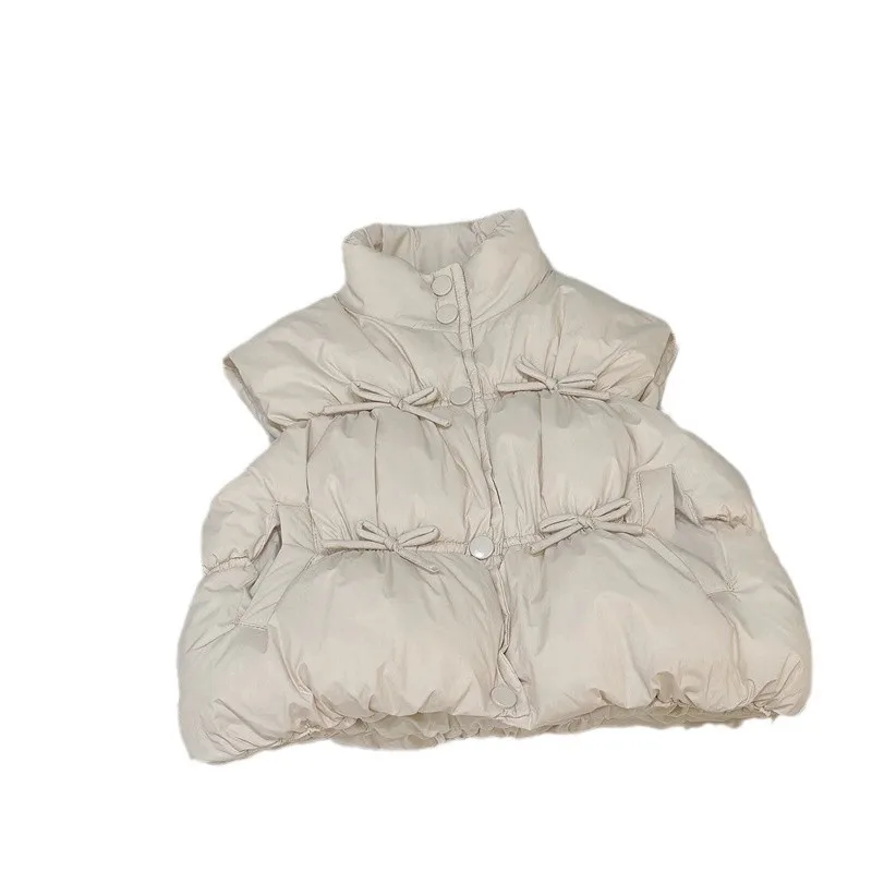 

Girls' Vest Autumn and Winter Clothing New Children's Padded Vest Winter Warm Vest