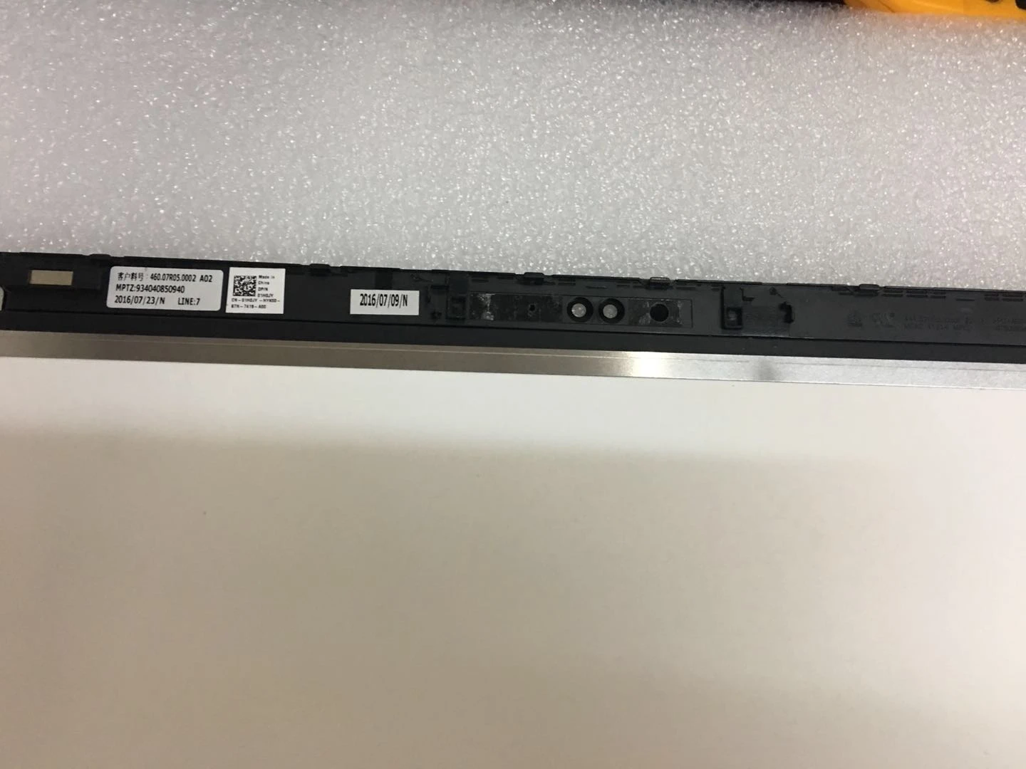 Imagem -05 - Laptop Lcd Display para Dell Inspiron 13 5000 5368 5378 5379 1920x1080 Fhd Tela de Toque 13.3